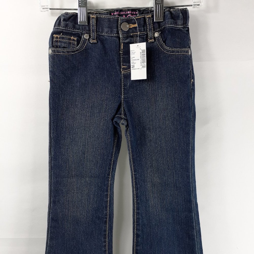 NWT Childre's Place Toddler Girls Adjustable Denim